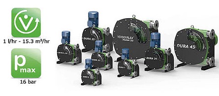 Bombas Peristálticas VERDERFLEX DURA é na FLOWEX - www.flowex.com.br