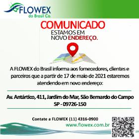FLOWEX do Brasil novo endereço