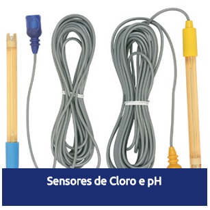 SENSOR DE PH, SENSOR CLORO é na FLOWEX - www.flowex.com.br