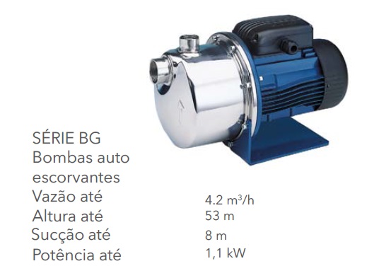 Bomba BG Lowara é na FLOWEX - www.FLOWEX.com.br
