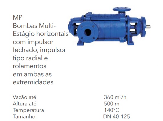 Bomba Multi Estagio MP Lowara é na FLOWEX - www.FLOWEX.com.br